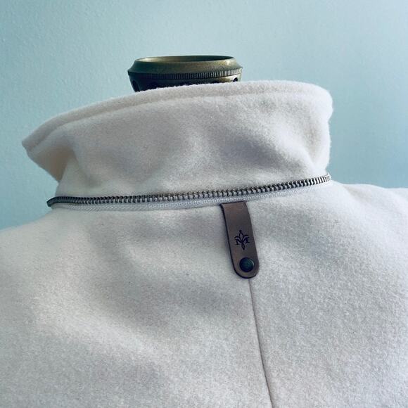 Mackage winter white wool long jacket - Picture 9 of 13